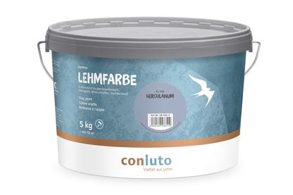 Lehmfarbe Herculanum conluto Lehmfarbe im 5kg Eimer - Farbton herculanum