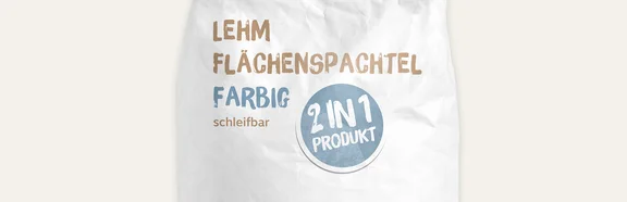 Lehm Flächenspachtel Farbig Bilbao hell Lehm Flächenspachtel Farbig Bilbao hell