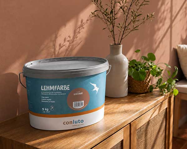 conluto Lehmfarbe Kastanie