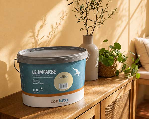 conluto Lehmfarbe Lehmocker