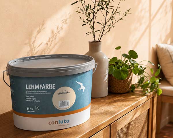 conluto Lehmfarbe Lehmocker hell