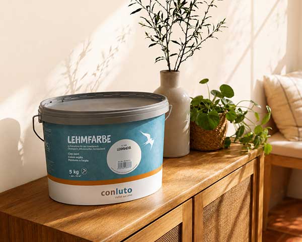 conluto Lehmfarbe Lehmweiß