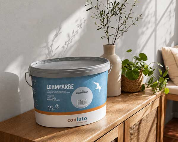 conluto Lehmfarbe Palomagrau