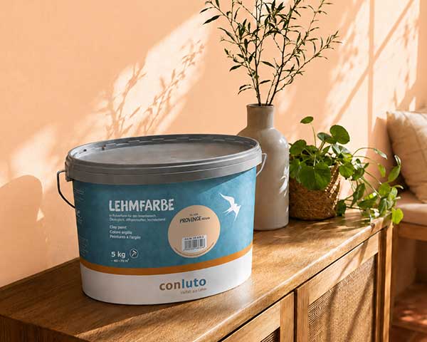 conluto Lehmfarbe Provence rötlich