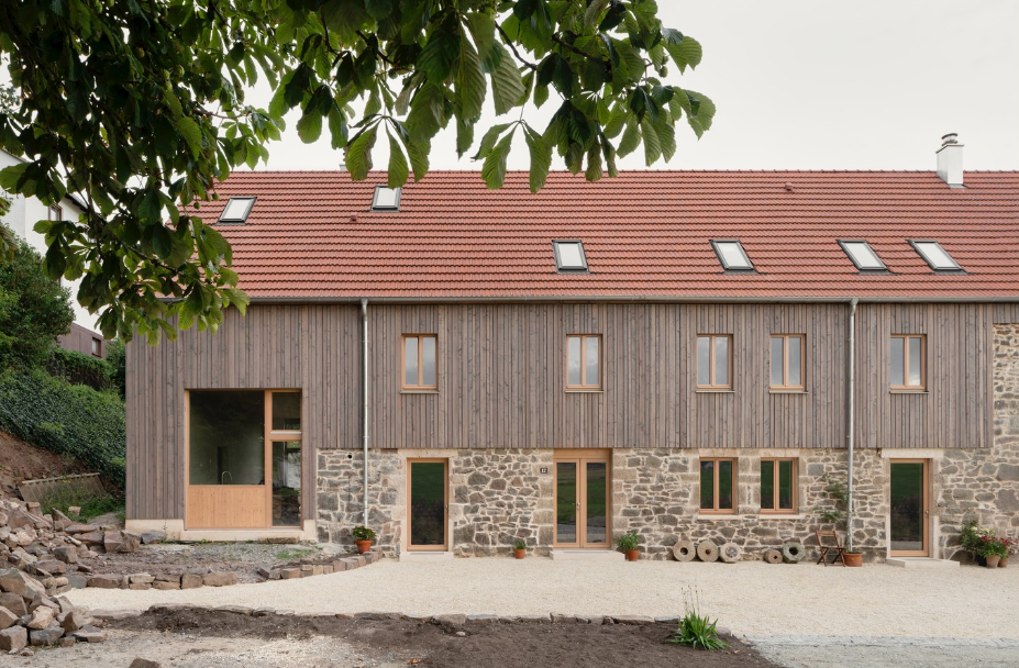 Sanierte alte Mühle